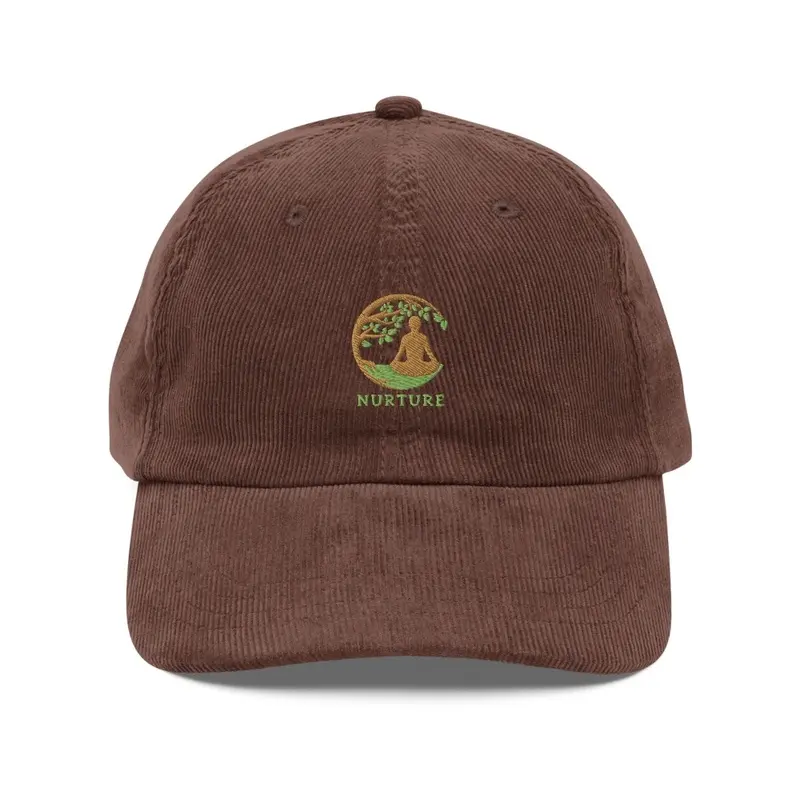 Nurture Corduroy Hat (Embroidered) 